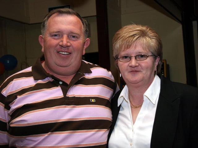 Donal enjoys his birthday party with his sister Veronica 0217JML : Parties and celebrations across Derry in May 2006.
