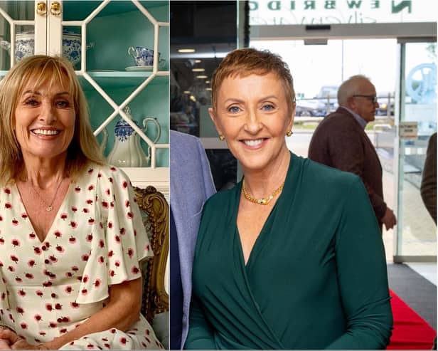 Majella O'Donnell, right, is to open the 57th Clonmany Agricultural Show, with former RTÉ Nationwide presenter Mary Kennedy also attending this year.