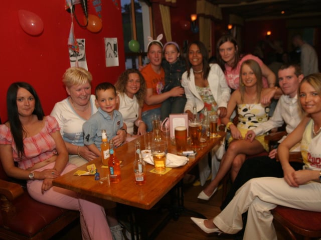Parties and celebrations back in 2004: Alicia Kelly.