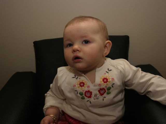 Nicole Coyle 1st birthday at home. 0008/JML