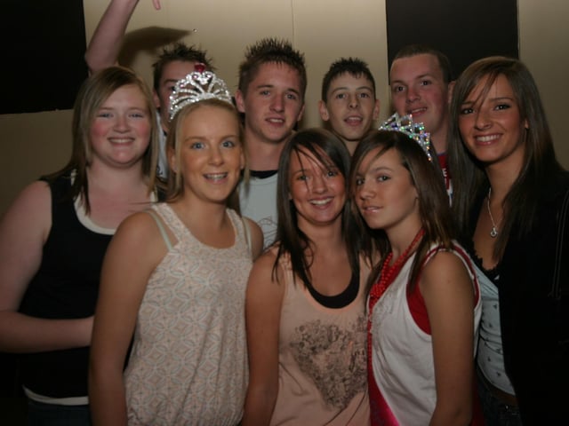Parties and celebrations in Derry in October 2005.