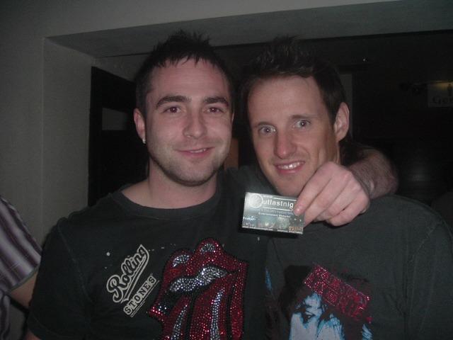 Out and about in Derry in February 2006.