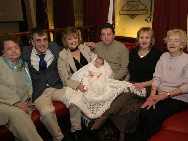 Parties and celebrations back in 2004: Jodie Ann Campbell.