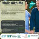 The "Walk With Me" programme will commence with an introductory workshop next month for carers, focusing on practical techniques and strategies to assist those with mobility issues, such as stroke survivors.