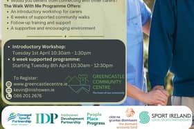The "Walk With Me" programme will commence with an introductory workshop next month for carers, focusing on practical techniques and strategies to assist those with mobility issues, such as stroke survivors.