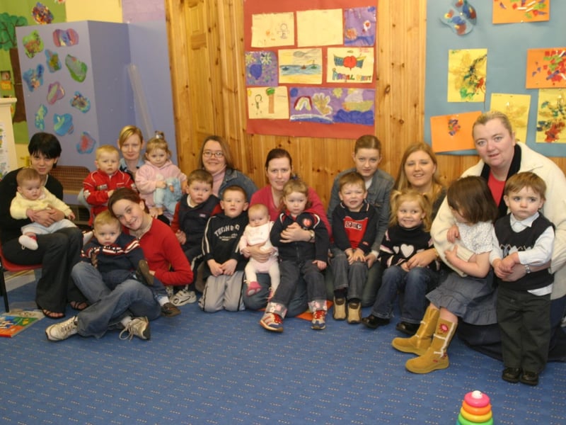 Christmas parties in Derry in December 2003.