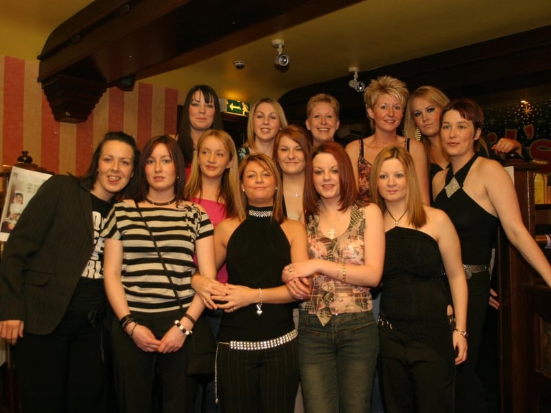 Party time back in 2004: Kylie Johnson.