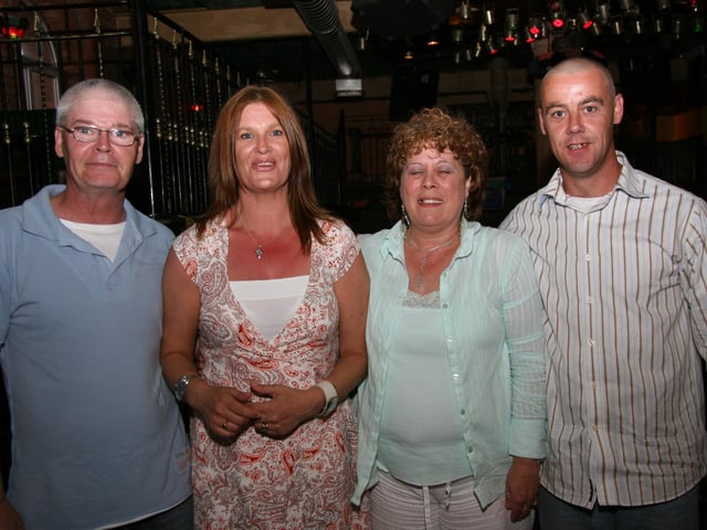 Parties and celebrations in Derry back in July 2005: Twins Peter and Paula.