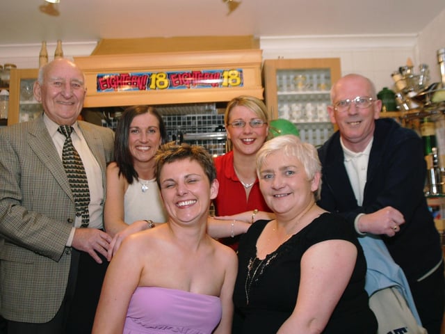 Derry parties in March 2004 - Mullan and Heaney parties