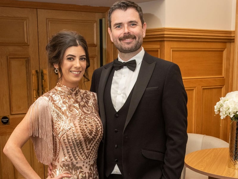 Guests at the Mayor's ball.