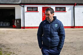 Derry City manager Tiernan Lynch hopes to sign off from Celtic Park with victory. Photo by Stephen McCarthy/Sportsfile