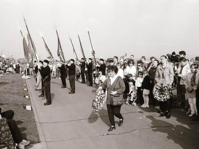 Easter commemoration in Derry.