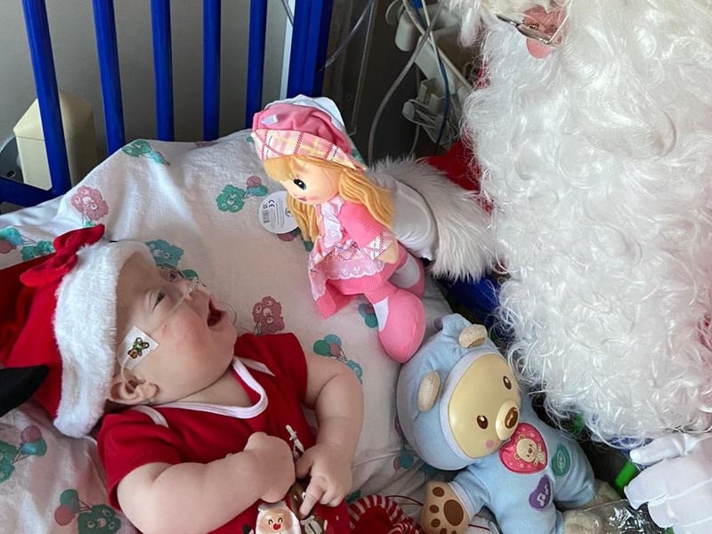 Santa and Aoife Carlin