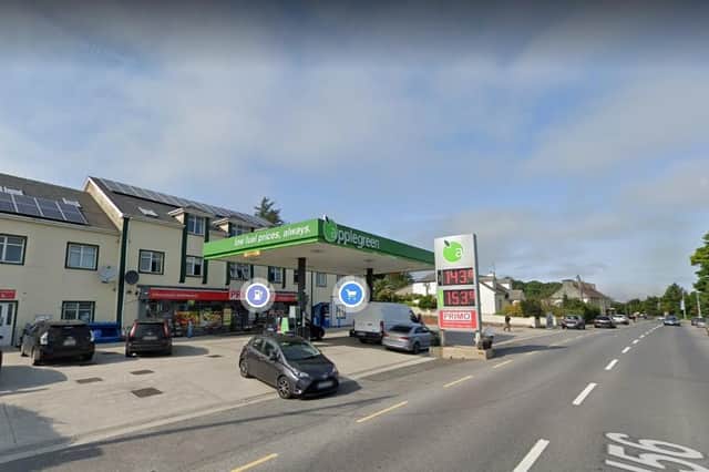 Emergency services are attending the scene of an incident at a service station in Creeslough