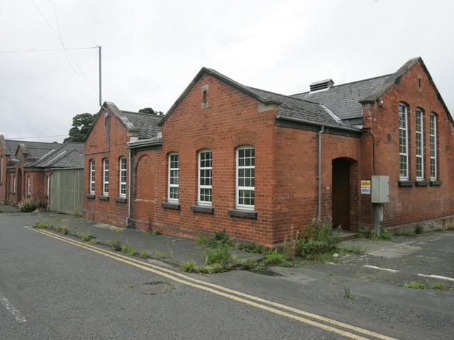 The former British Army military barracks at Ebrington in September 2005 shortly after it was transferred to the Executive.