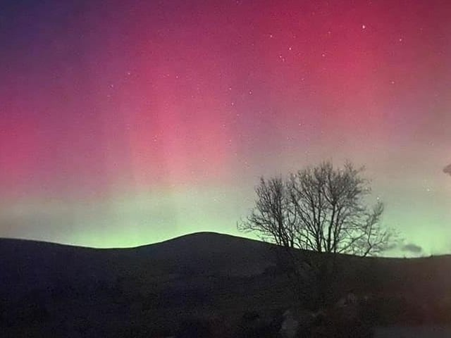 This beautiful scene was photographed by reader Margaret McGarvey.