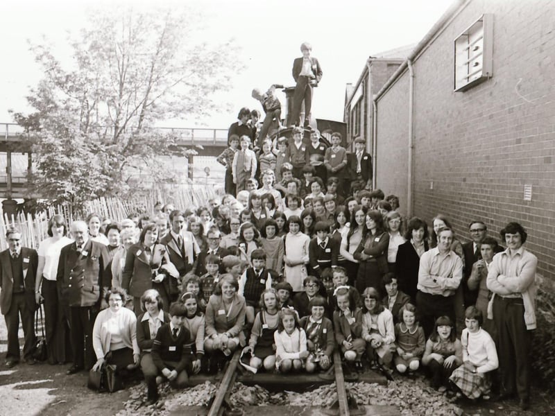 Urbleagh School, Malin at the Railway Museum.