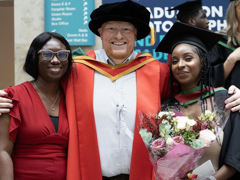 Winter graduations in Derry.