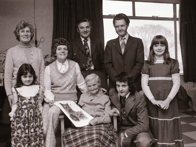 Mrs Sarah Boyd celebrates 101st birthday at Foyleville Home.