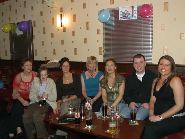 Geraldine's big 40th birthday.