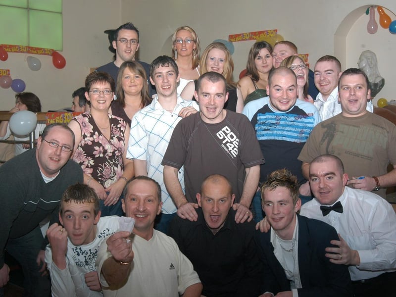Parties and celebrations back in November 2004 : Shaun.