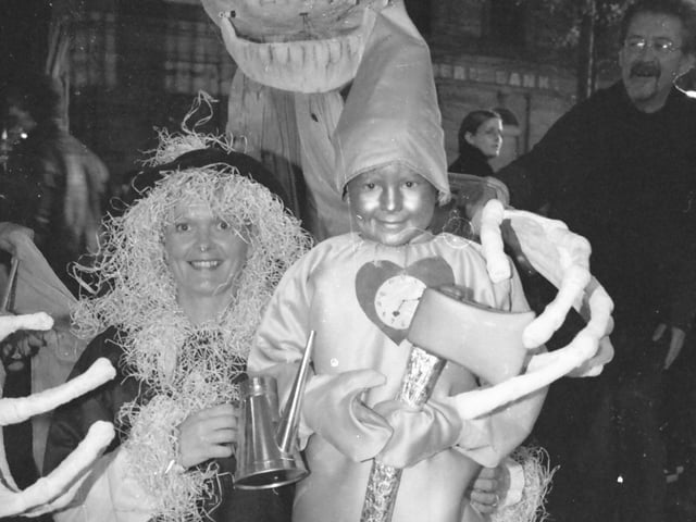Derry folk all dressed up and partying like it was 1999 on Hallowe'en.