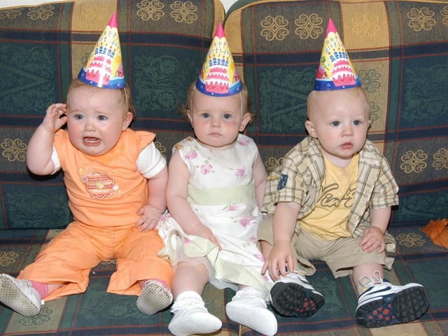 Parties and celebrations in Derry back in July 2005: Leah McGavigan.