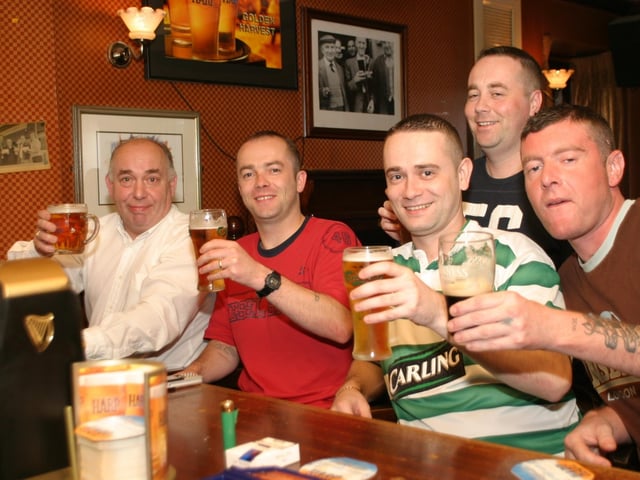 The Collon Bar on the Buncrana road back in 2004.