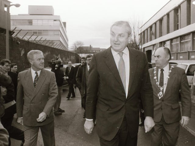 Sir Patrick Mayhew visit.