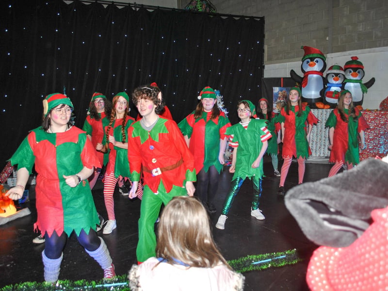 'Twas the week before Christmas' in Studio 2 in Derry with the Grinch, Santa, Mrs Claus, Cindy Lou Who, the elves and a Christmas Fairy.