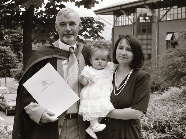 Graduates from Derry’s Magee, back in July 1995.