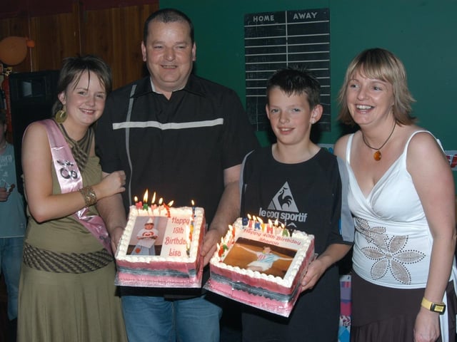 Parties and celebrations in Derry in October 2005.