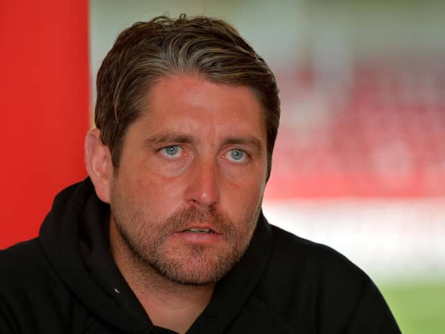 Derry City’s manager Ruaidhrí Higgins has told his players to just focus on Shelbourne encounter. Picture by George Sweeney