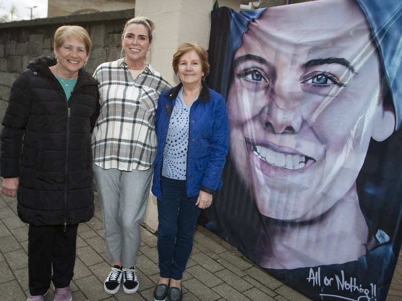 Some of those attending the opening night of the Sister Clare Retreat in the Long Tower Church on Monday evening.