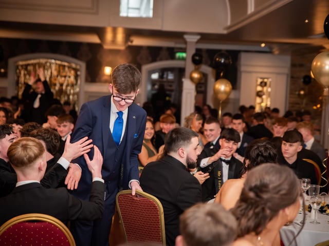 Prom at Holy Cross College, Strabane. Photos by Stevie Toye - Logopix'.
