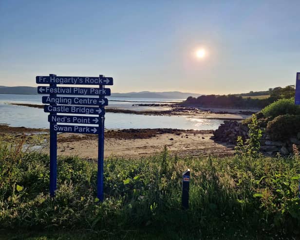 Buncrana Shore Front.