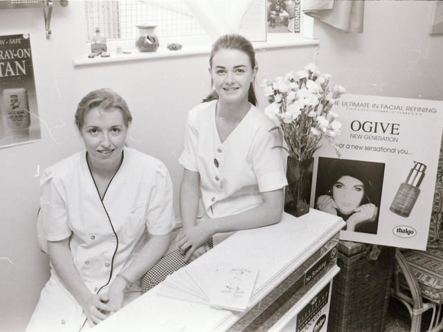 Natural Touch staff back in 1995.
