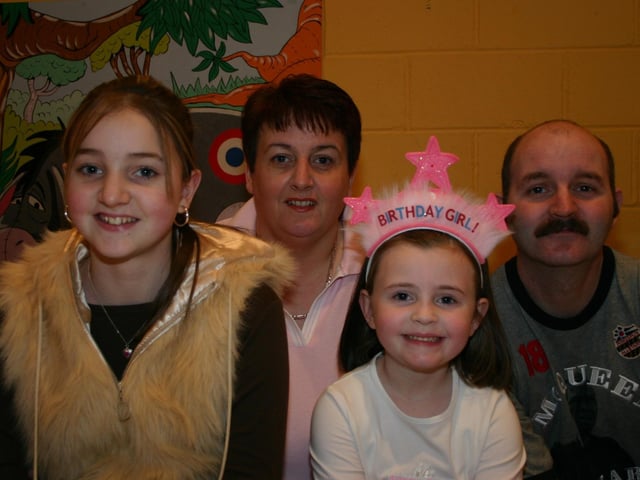 Parties and celebrations in February 2005 : Ward 3rd birthday.