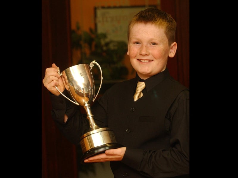 These Irish Dancing champions were featured in the 'Journal' in 2003 marking their achievements.