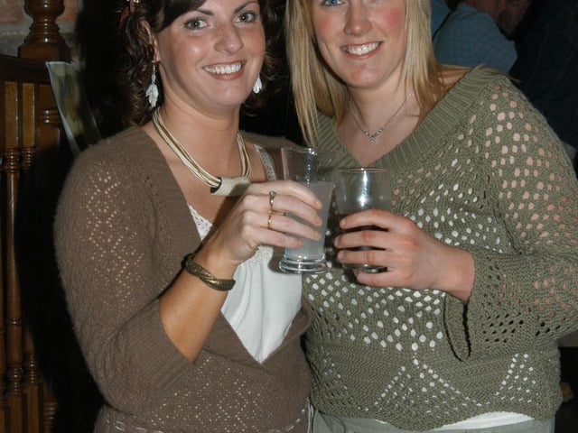 Lisa McGuinness heading out for a few drinks with family and friends.