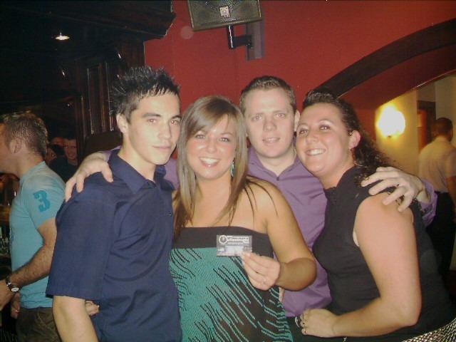 Revellers enjoying a night out in Sugar nightclub in late October, 2005.