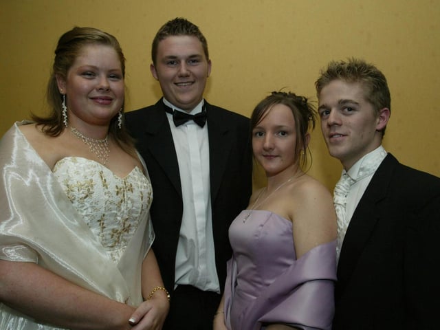 Sarah McDaid, Shaun McCollum, Aine O'Hanlon and Michael Devine. (2809JB19)