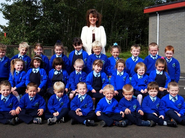 St. John's Primary School, Dernaflaw. (2609C44):20 years on: Young people across Derry and Donegal starting school in September 2003