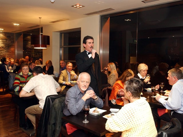 Customers dining out of an evening at Danano's restaurant in Derry 20 years ago back in October 2004.