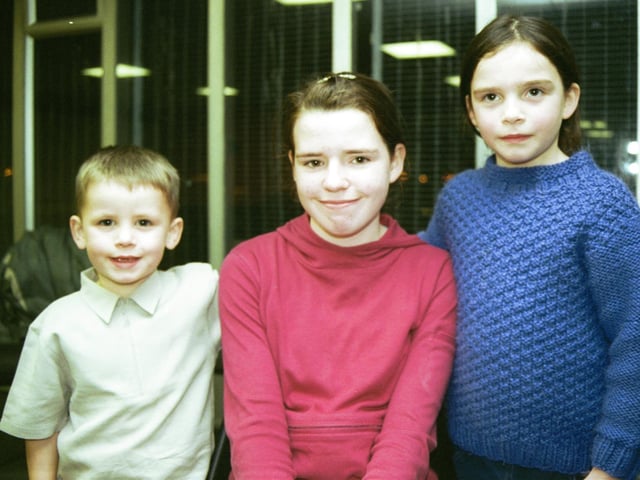 Dillon Mooney, Stacey Deery and Tammy Deery.
