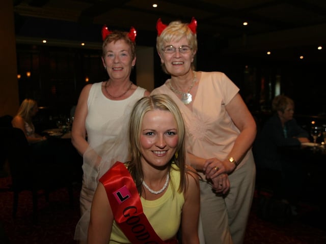 Parties and celebrations in 2004: Siobhan McBride.