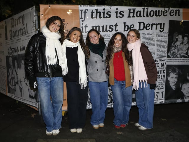 Awakening the Walled City Trail, celebrating the 40th anniversary of the Derry Halloween Festival. (Photo - Tom Heaney, nwpresspics)