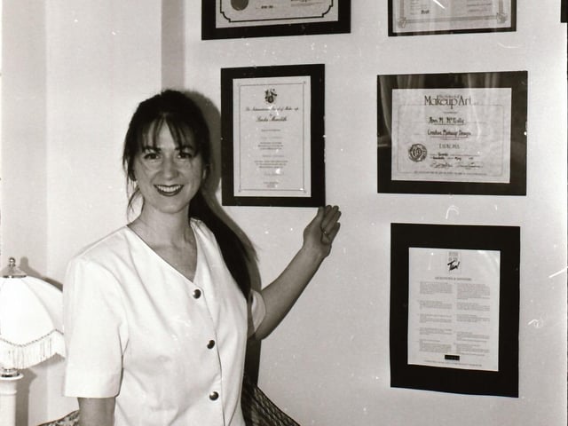 Natural Touch staff back in 1995.