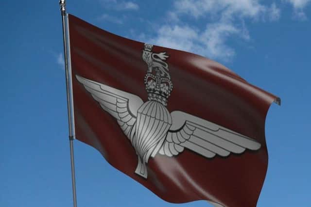 Parachute regiment flags