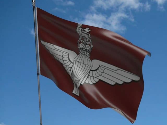 Parachute regiment flags